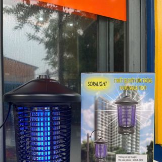 Đèn bắt muỗi ngoài trời SORA-18W