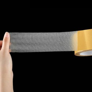 Băng keo sợi thủy tinh Dài 8 Mét dạng lưới trong suốt Băng keo hai mặt vải bền chắc A1311