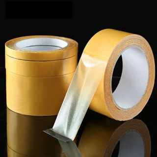 Băng keo sợi thủy tinh Dài 8 Mét dạng lưới trong suốt Băng keo hai mặt vải bền chắc A1311