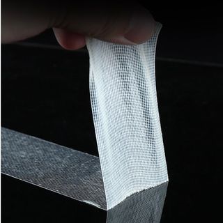 Băng keo sợi thủy tinh Dài 8 Mét dạng lưới trong suốt Băng keo hai mặt vải bền chắc A1311