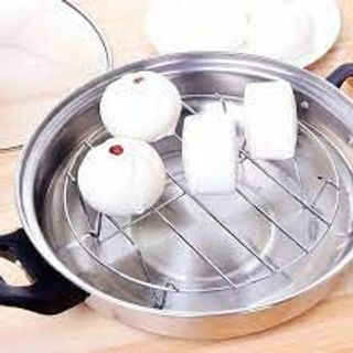 Giá Hấp Inox Lót Đáy Nồi, Rế Hấp Vỉ Hấp Tiện Lợi A1061