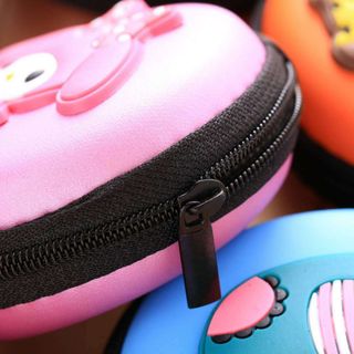 Hộp Đựng Tai Nghe Cáp Sạc Có Dây Không Dây Bluetooth Hoạt Hình A0242