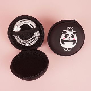 Hộp Đựng Tai Nghe Cáp Sạc Có Dây Không Dây Bluetooth Hoạt Hình A0242