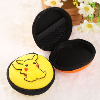 Hộp Đựng Tai Nghe Cáp Sạc Có Dây Không Dây Bluetooth Hoạt Hình A0242