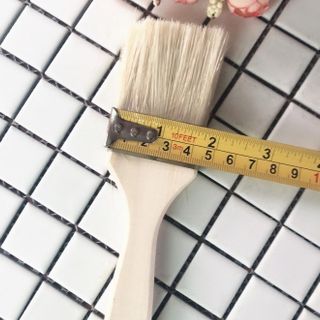 Cọ Quét Sơn Cán Gỗ, Dụng Cụ Quét Dầu Nướng Đồ An Sợi Tre An Toàn 4.5CM A0521