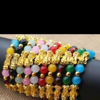 Chuỗi đeo tay y hình 5 tỳ hưu nha vòng tay phong thủy