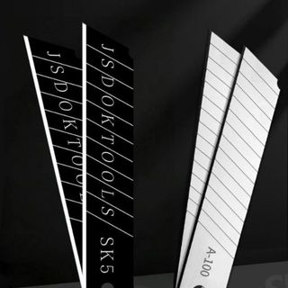 Hộp 10 Lưỡi Dao Cắt Dọc Giấy Thép Đa Năng Siêu Bén ( chỉ lưỡi dao) A1338