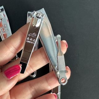 Kềm cắt móng tay Xinruyi  in họa tiết lớn 7,5cm Dụng cụ bấm móng tay lớn A1144