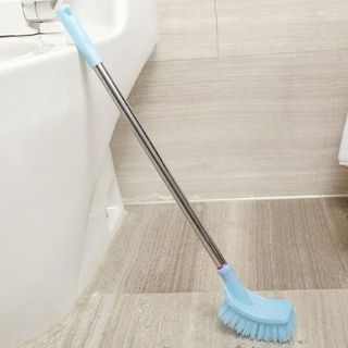 Cọ Toilet Cán Kim Loại Vệ Sinh Chà Rửa Lau Dọn Bồn Cầu 50CM Chắc Chắn A0222