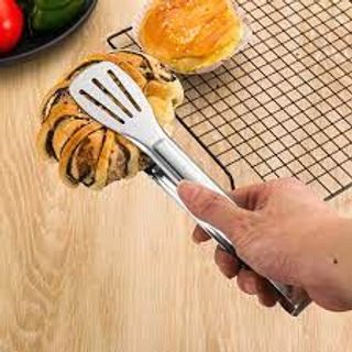 Kẹp Gắp Bánh Salad Đa Năng Gắp Thực Phẩm Inox, Kẹp Đa Năng Nướng Thịt, Gắp Bánh Mì A0342