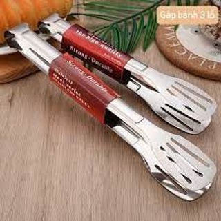 Kẹp Gắp Bánh Salad Đa Năng Gắp Thực Phẩm Inox, Kẹp Đa Năng Nướng Thịt, Gắp Bánh Mì A0342