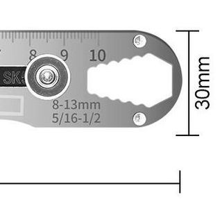 Dao tiện ích bằng thép không gỉ, dao tiện ích đa năng bằng kim loại dày A1036