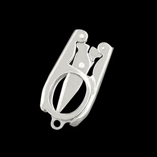 Kéo gấp inox kéo nhỏ du lịch kéo cắt móng tay câu cá kéo cắt dây gấp mini cầm tay A1156