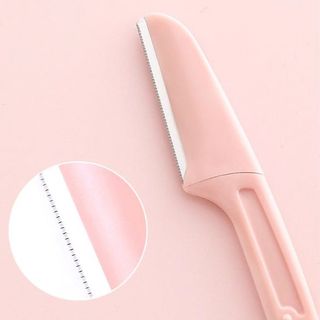 Bộ 3 dao tỉa lông mày an toàn có thể gập chống trầy xước dành cho người mới bắt đầu A1146