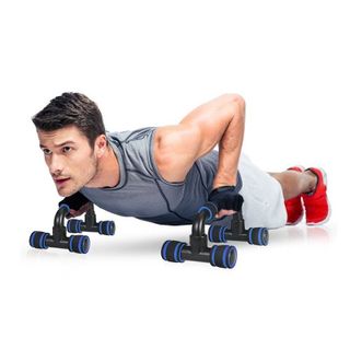 Dụng cụ hít đất chữ U - Bộ chống đẩy hít đất tại nhà chịu lực nặng 100kg A1633