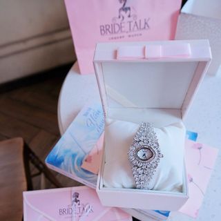 ĐỒNG HỒ NỮ CHÍNH HÃNG BRIDETALK VƯƠNG MIỆN ĐÍNH HỘT XOÀN NHÂN TẠO FULLBOX