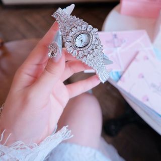 ĐỒNG HỒ NỮ CHÍNH HÃNG BRIDETALK VƯƠNG MIỆN ĐÍNH HỘT XOÀN NHÂN TẠO FULLBOX