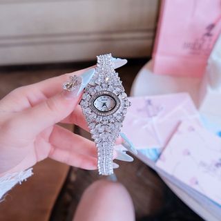 ĐỒNG HỒ NỮ CHÍNH HÃNG BRIDETALK VƯƠNG MIỆN ĐÍNH HỘT XOÀN NHÂN TẠO FULLBOX