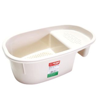 Khay Nhựa Lọc Rác Việt Nhật Đựng Thức Ăn Thừa, Khay Đựng Đồ Rửa Chén Gác Bồn (VN5755) A1663