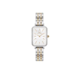 ĐỒNG HỒ NỮ CAO CẤP D WELLINGTON LUMINE DÂY THÉP MẶT CN VIỀN HỘT FULLBOX TEM