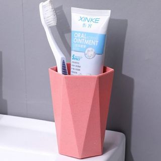 cốc nhựa kim cương đánh răng, cốc nhựa đựng bàn chải đánh răng A1651