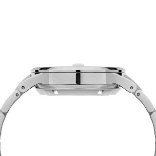 ĐỒNG HỒ NAM CAO CẤP DANIEL W ICONIC LINK AUTOMATIC DÂY THÉP BẠC MẶT ĐEN FULLBOX