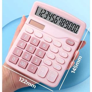 Máy Tính Cầm Tay Để Bàn 12 Số Sử Dụng Năng Lượng Hoặc Pin A1552