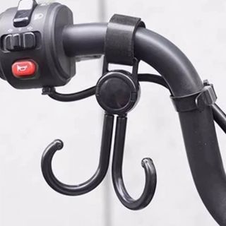 Móc treo xe đạp xe máy xe đẩy em bé xoay 360 độ đa năng, móc treo xe đạp móc treo xe điện đa năng A1754