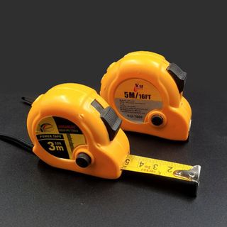 Thước dây kim loại kiểu ốc sên dài 5 mét dụng cụ đo lường hàng ngày thước đo kỹ thuật A1614