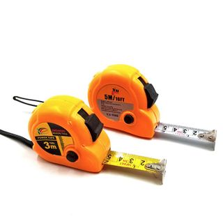 Thước dây kim loại kiểu ốc sên dài 5 mét dụng cụ đo lường hàng ngày thước đo kỹ thuật A1614