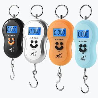 Cân điện tử cầm tay 50kg cân chính xác cân điện tử gram cân thực phẩm lò xo bỏ túi tiện lợi A1742