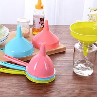 Phễu rót chất lỏng, dụng cụ rót chất lỏng dạng phễu nhựa đa năng nhiều màu sắc A1621