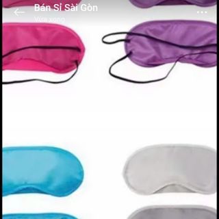Bịt mắt ngủ mẫu trơn có nhiềuu màu sắc nha