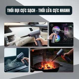 Máy Hút Bụi Cầm Tay Mini TEKYOMI EG-122 – Lực Hút 20.000Pa