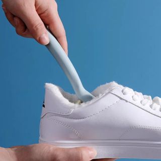 Bàn chải giày lông mềm cán dài bàn chải phòng tắm chà rửa giặt quần áo vệ sinh đa năng A1653