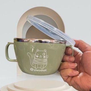 Cốc Inox Giữ Nhiệt 200ML Việt Nhật 6351, Cốc uống nước cách nhiệt an toàn, Cốc tập uống cho bé A1531