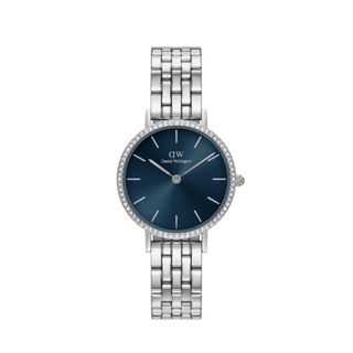 ĐỒNG HỒ NỮ CAO CẤP D WELLINGTON LUMINE DÂY THÉP MẶT TRÒN VIỀN HỘT FULLBOX TEM