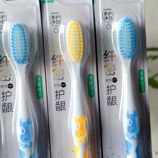 Bàn chải đánh răng Bright & Clean Nhiều màu, Bàn chải làm sạch răng miệng A1953