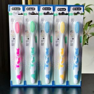Bàn chải đánh răng Bright & Clean Nhiều màu, Bàn chải làm sạch răng miệng A1953