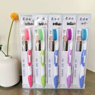 Bàn chải đánh răng Bright & Clean Nhiều màu, Bàn chải làm sạch răng miệng A1953