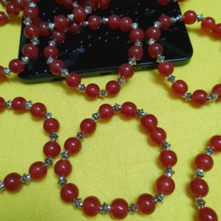 Vòng đeo tay nữ mẫu mới màu đỏ mix nha hàng đẹp hơn hình nha