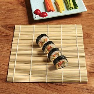 Dụng cụ làm sushi cơm cuộn hàn quốc rèm tre cuốn sushi rong biển cuộn cơm A1751