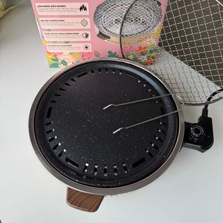 Bếp Nướng Điện Không Khói Tròn TEKYOMI DKS-719