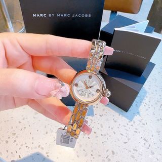 ĐỒNG HỒ NỮ CAO CẤP MAC JB DÂY THÉP HỒNG SIZE MINI