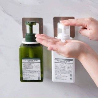 Móc Dán Tường Treo Chai Dầu Gội, Sữa Tắm, Xà Phòng, Nước Rửa Tay/ Giá Gắn Tường Nhà Tắm A1921