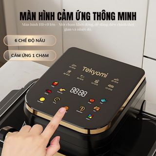 Nồi chiên không dầu TEKYOMI NC-01 – Dung tích 12L, công suất 1800W, Cửa sổ 270°