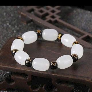 Chuỗi đeo tay trắng mix hạt vòng đeo thạch anh đẹp