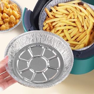 Sét 10 Khuôn Giấy Bạc Size 22cm Lót Nồi Chiên Không Dầu A1561