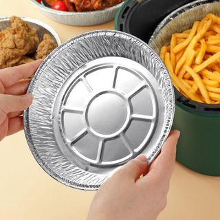 Sét 10 Khuôn Giấy Bạc Size 22cm Lót Nồi Chiên Không Dầu A1561