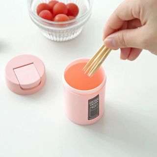 Hộp đựng tăm dùng tại nhà, phòng khách, bàn ăn, sử dụng trong gia đình, hộp đựng tăm có nắp lật A1724